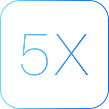 5x convert spotify music