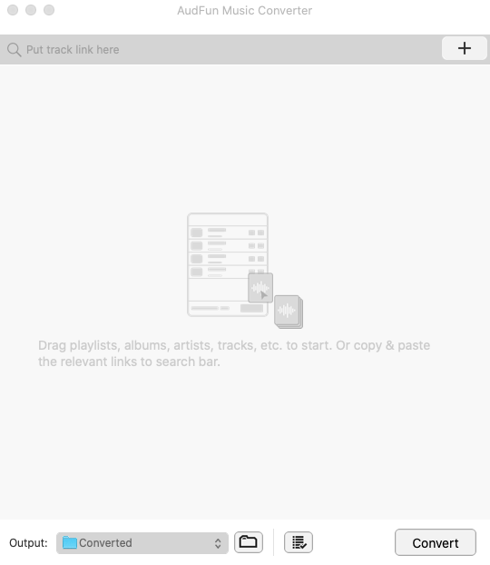 AudFun Spotify Music Converter for Mac Screenshot