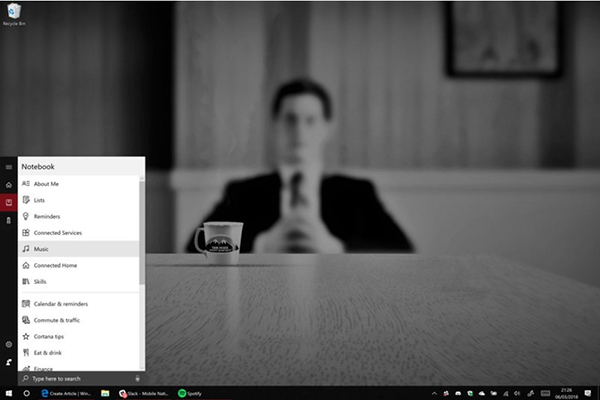 connect spotify with cortana