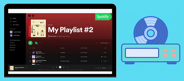 burn spotify playlist to cd