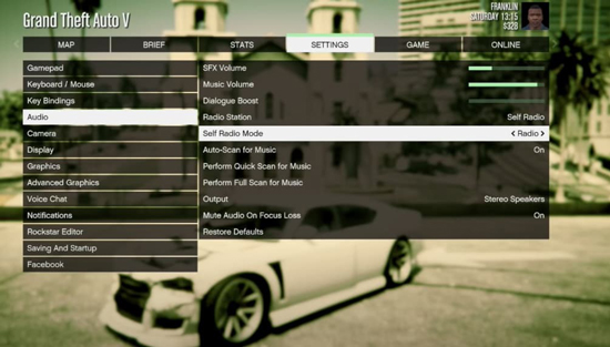 gta 5 self radio spotify