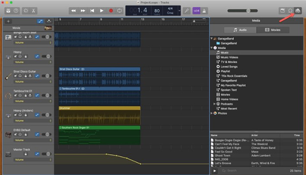 use spotify on logic pro x by garageband