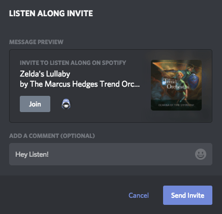listen to spotify on discord