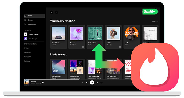 tinder spotify