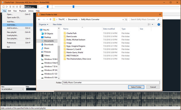 get spotify rainmeter run via foobar2000