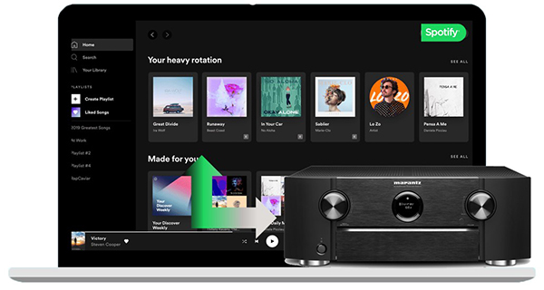 Groot universum type hond Marantz Spotify: Connect and Troubleshooting