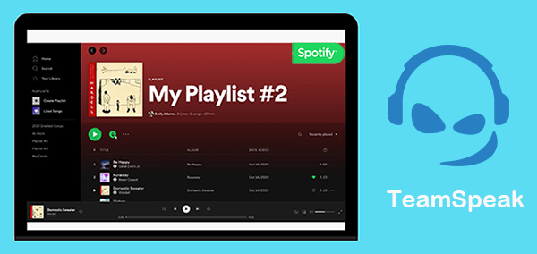 how to play spotify on teamspeak