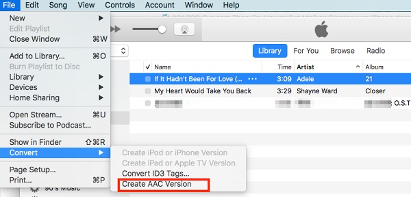 create spotify iphone ringtone
