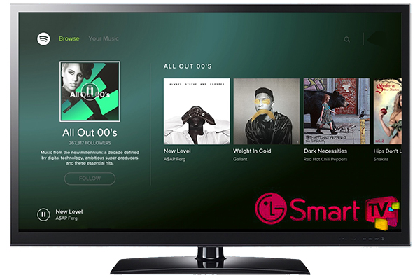 spotify on lg smart tv