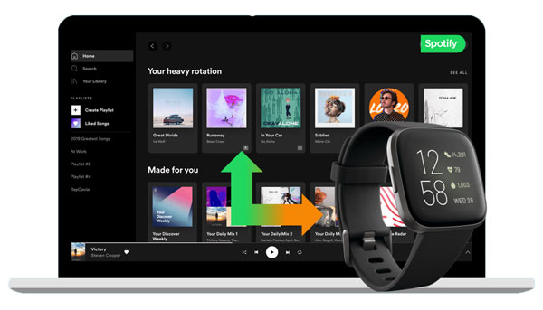 play spotify on fitbit ionic versa