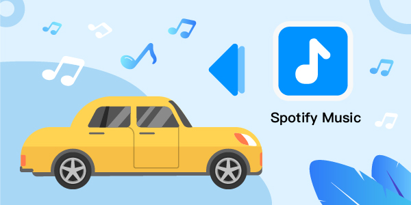 play spotify in car