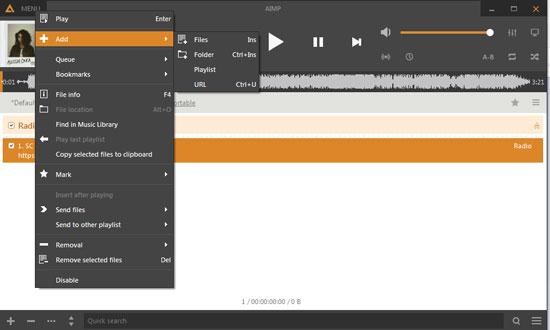 upload converted spotify to aimp on windows