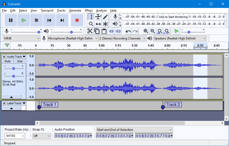 audacity spotify ripper