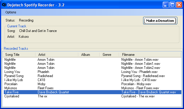 dojotech spotify ripper