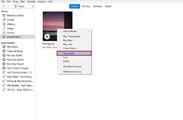 edit album info on mac