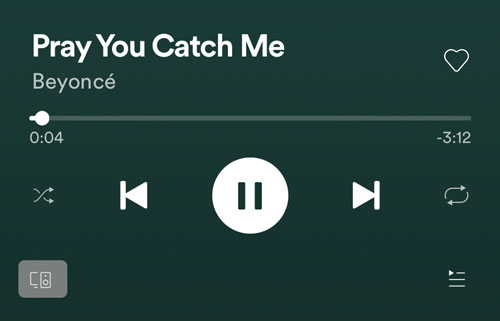 available device icon on spotify