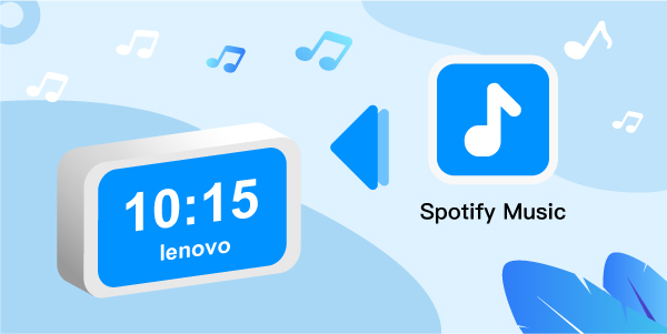 spotify on lenovo smart clock