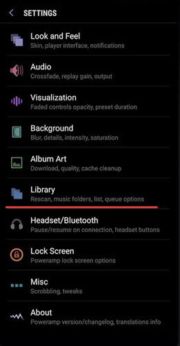 add spotify music to poweramp offline