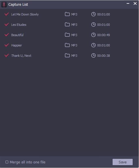 record spotify music on drmare