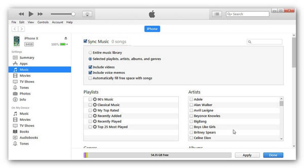 move spotify music to iphone