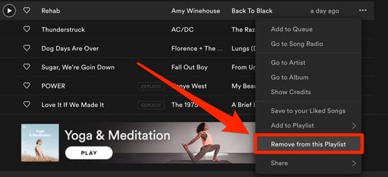 edit spotify playlist on pc