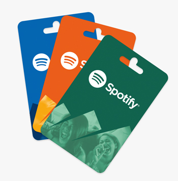 spotify gift card redeem