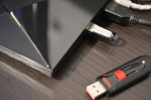 spotify connect nvidia shield by usb drive