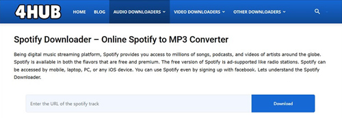 4hub spotify downloader
