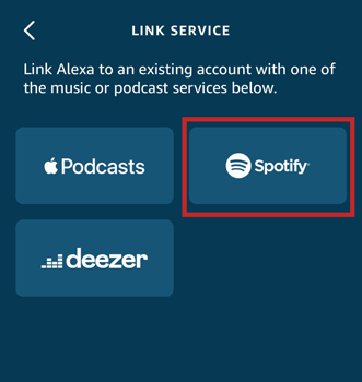 how to connect spotify to echo