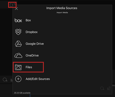 add music from spotify to lumafusion