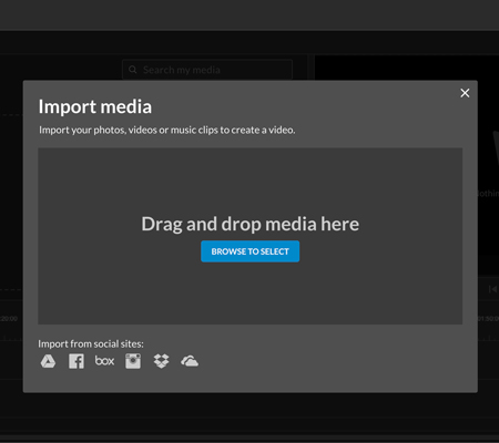 how to upload music from spotify to wevideo