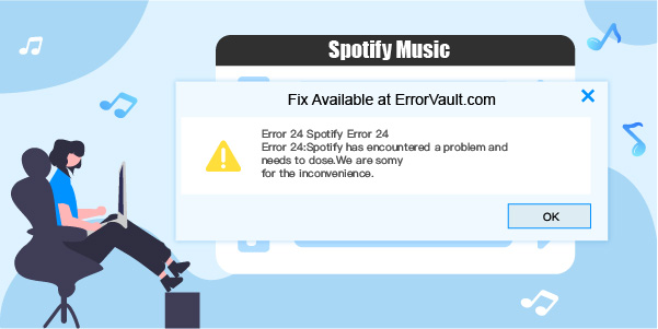 spotify error code 24