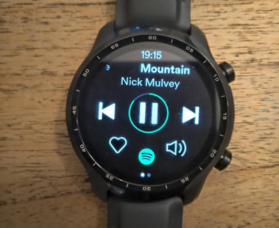 ticwatch spotify