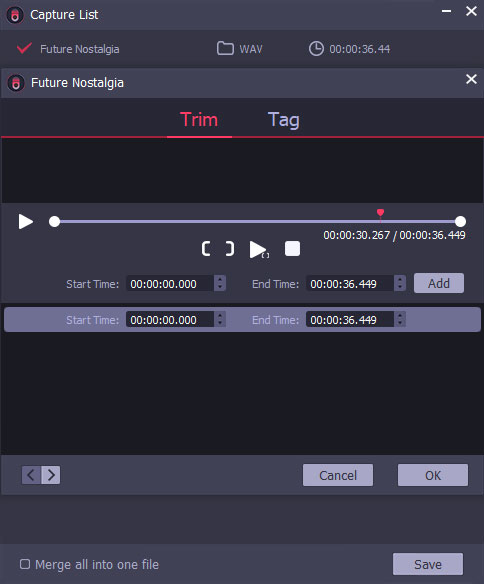 edit spotify to wav downloaded music files
