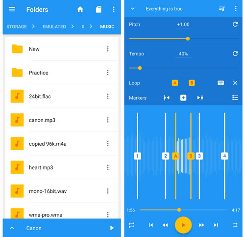 music speed changer app for andorid and ios