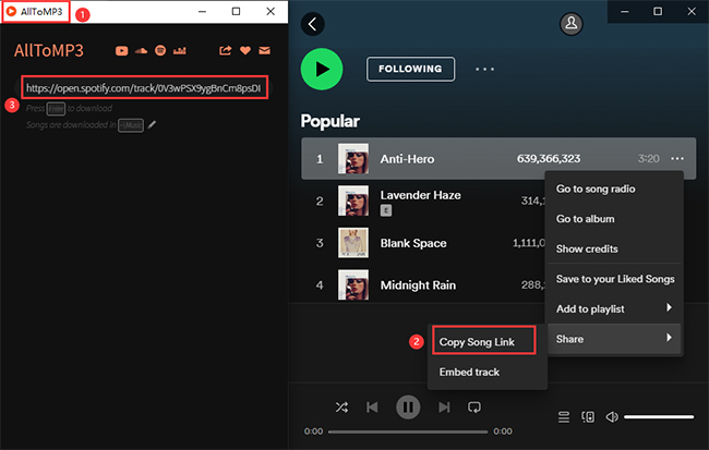 how to download spotify music with alltomp3