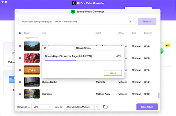download spotify with hitpaw spotify music converter