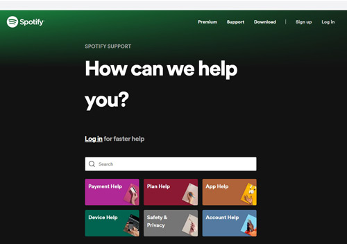 contact to fix spotify lyrics not working