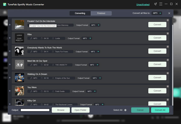 add spotify to tunefab spotify music converter