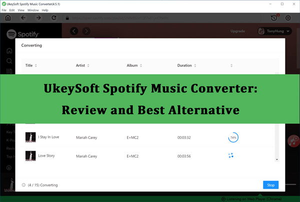 ukeysoft spotify music converter review
