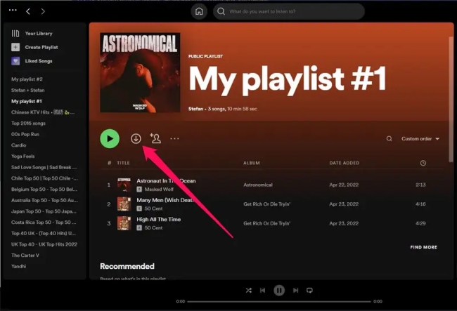 download spotify playlists at 320kbps