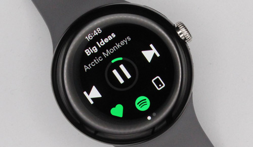 play spotify on wear os