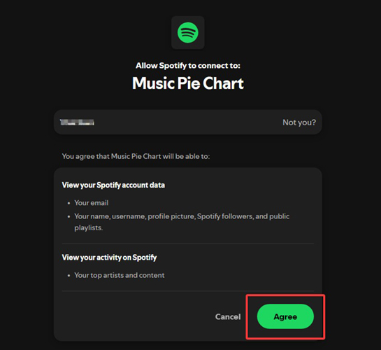 authorize spotify pie permissions