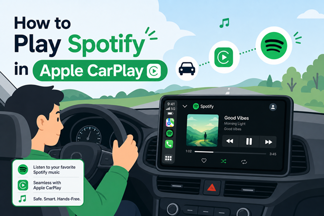 play spotify in apple carplay